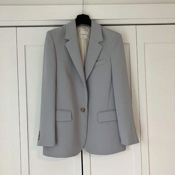 Wilfred Light Gray Blazer - Picture 2 of 10